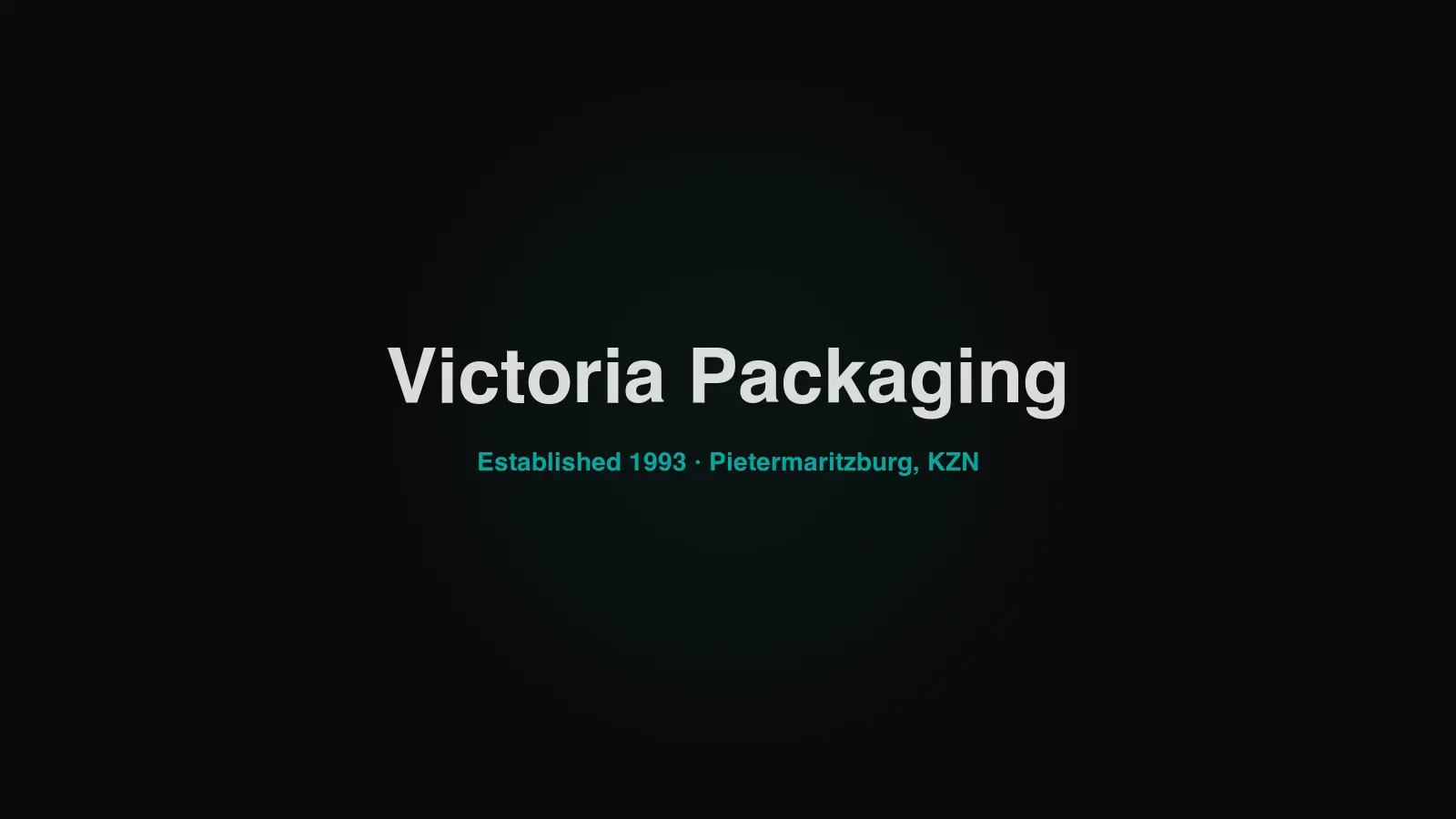 Screenshot of Victoria Packaging - A 30-year-old Pietermaritzburg supplier of packaging, farming and safety equipment, running on our custom ecommerce platform